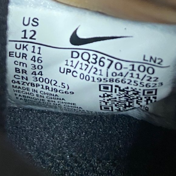Nike Vapor Edge Pro 360 Football Cleats White Black DQ3670-100 Men Size NEW main image 4
